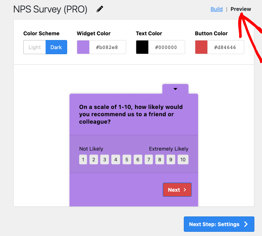 Change the appearance of the UserFeedback widget