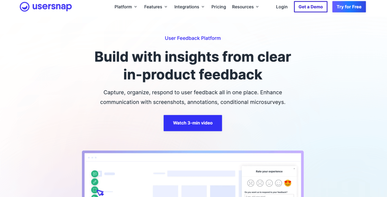 Usersnap - WordPress user feedback plugins