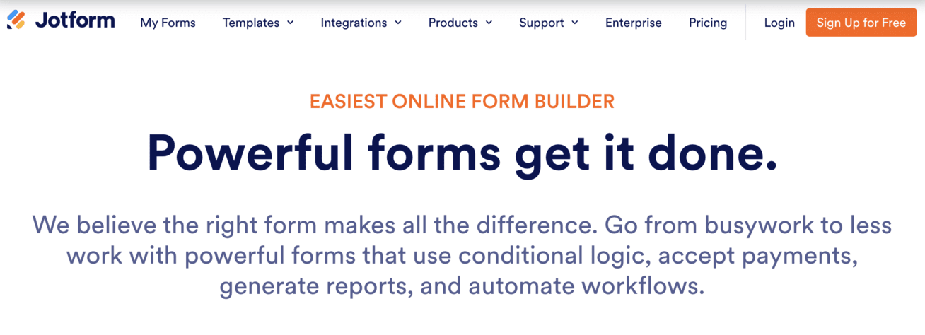 Online survey makers - jotform
