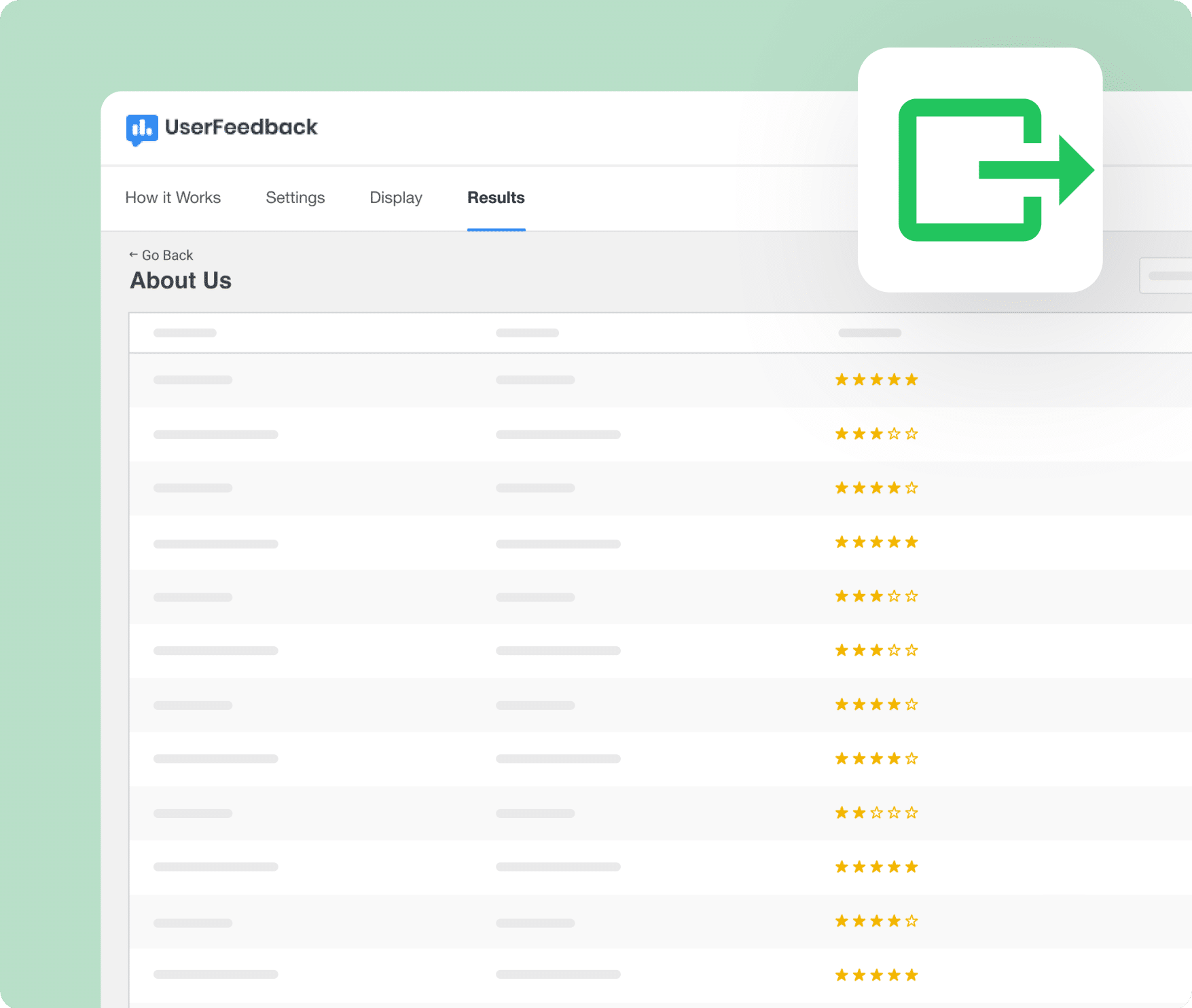 Powerful analytics and simple export options for WordPress surveys.