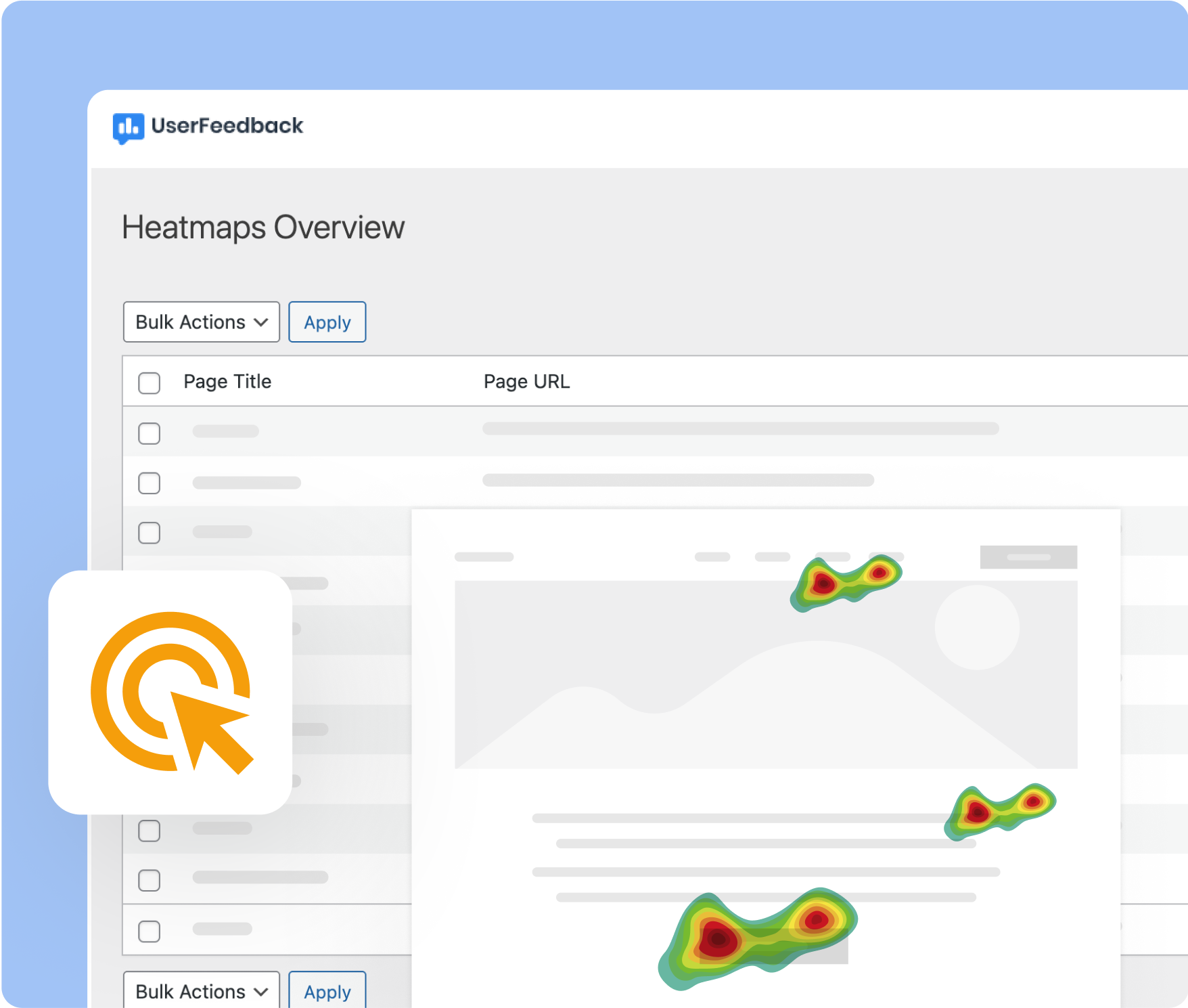 Set up surveys in minutes with no code required using UserFeedback for WordPress.
