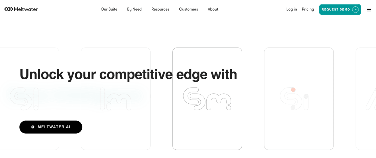market research tools - meltwater